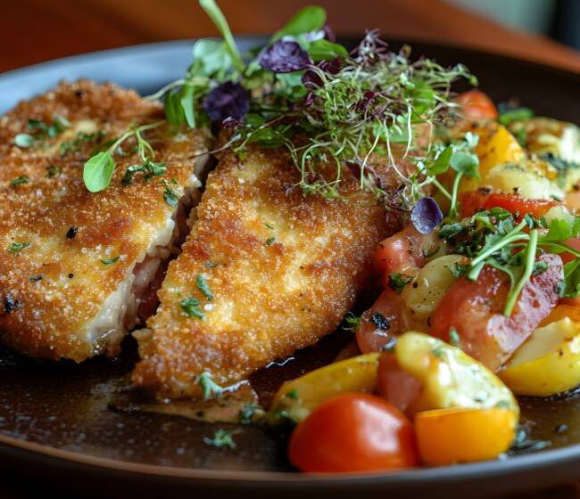 lectin free millet coated gluten free chicken cutlet milanese recipe