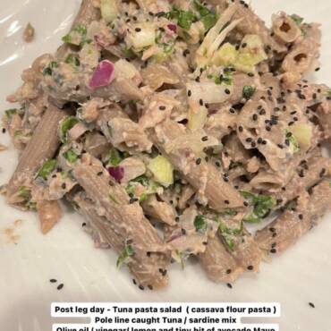 healthy lectin tuna pasta salad