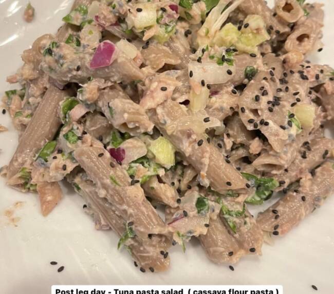 healthy lectin tuna pasta salad