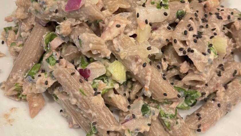 healthy lectin tuna pasta salad