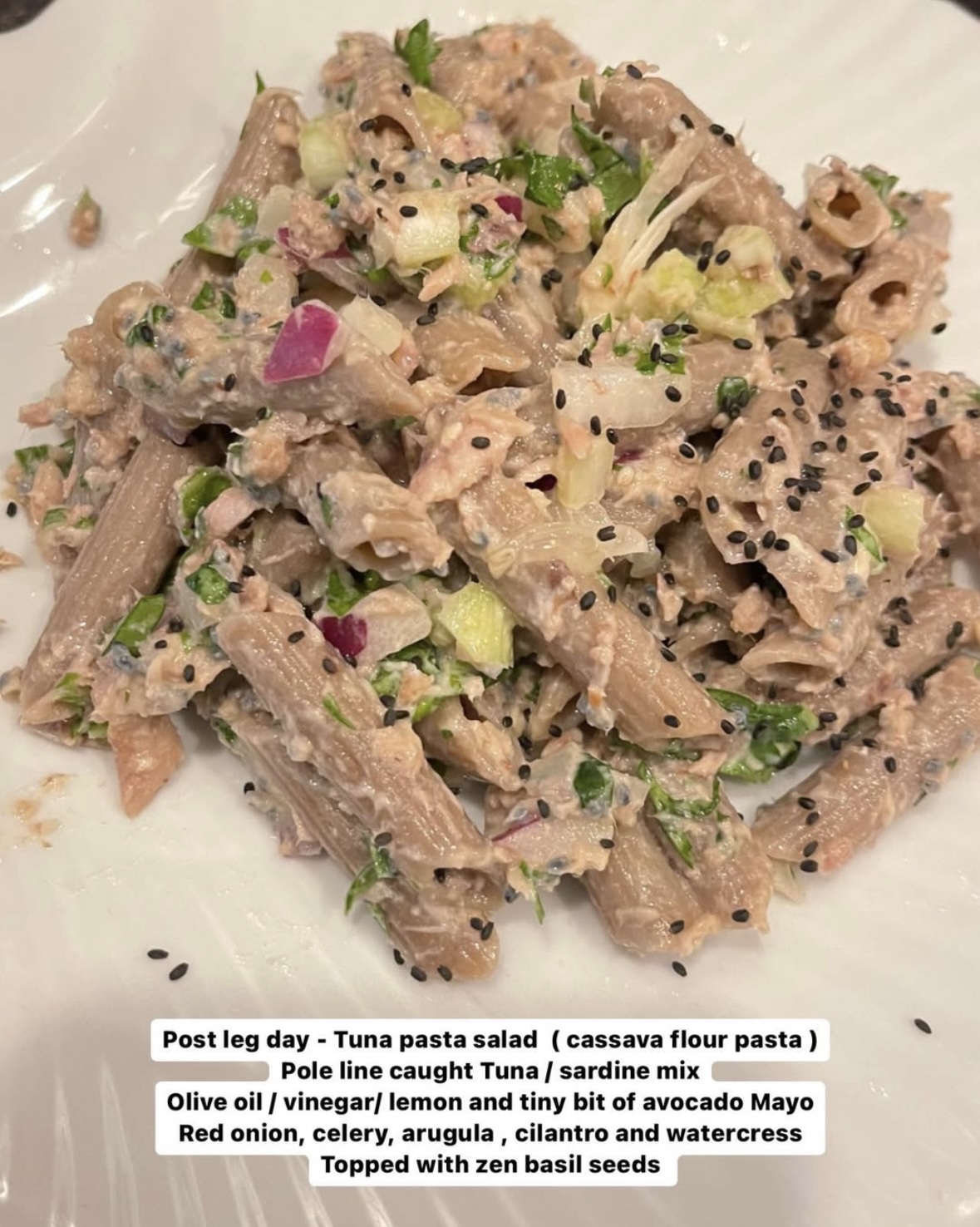 healthy lectin tuna pasta salad